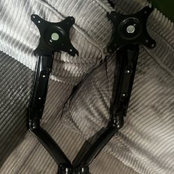 Double monitor Arm Mount