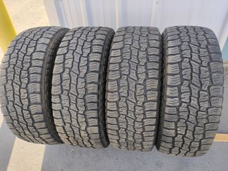 18" DODGE RAM TRUCK WHEELS /RIMS,  ALLOY 5 SPOKE SILVER FACTORY OEM / Mazama Open Range A/T All-Terrain 275/65R-18