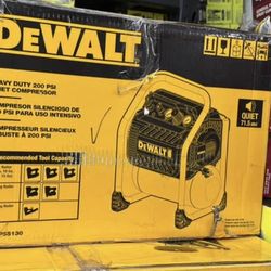 Dewalt 200psi quiet heavy duty air compressor