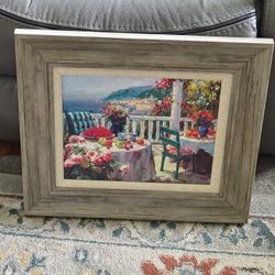 Beautiful Painting Called " TERRACE BRUNCH" by FURTESEN