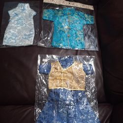 *NEW* ASIAN KIMONO DOLL CLOTHES BUNDLE