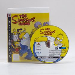 The Simpsons Game (Sony PlayStation 3 PS3, 2007)