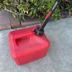 Small Pour Gas Can