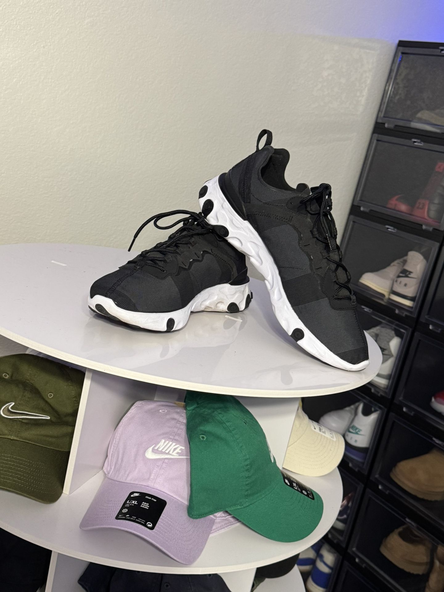 Nike React Element 55 Black/White