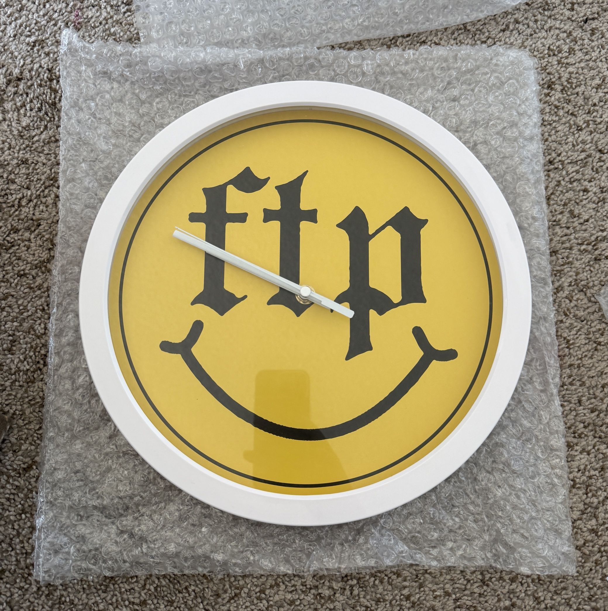 FTP Smiley Face Clock