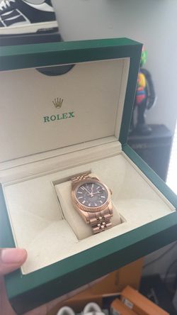 Rose Gold Chocolate Sky Dweller