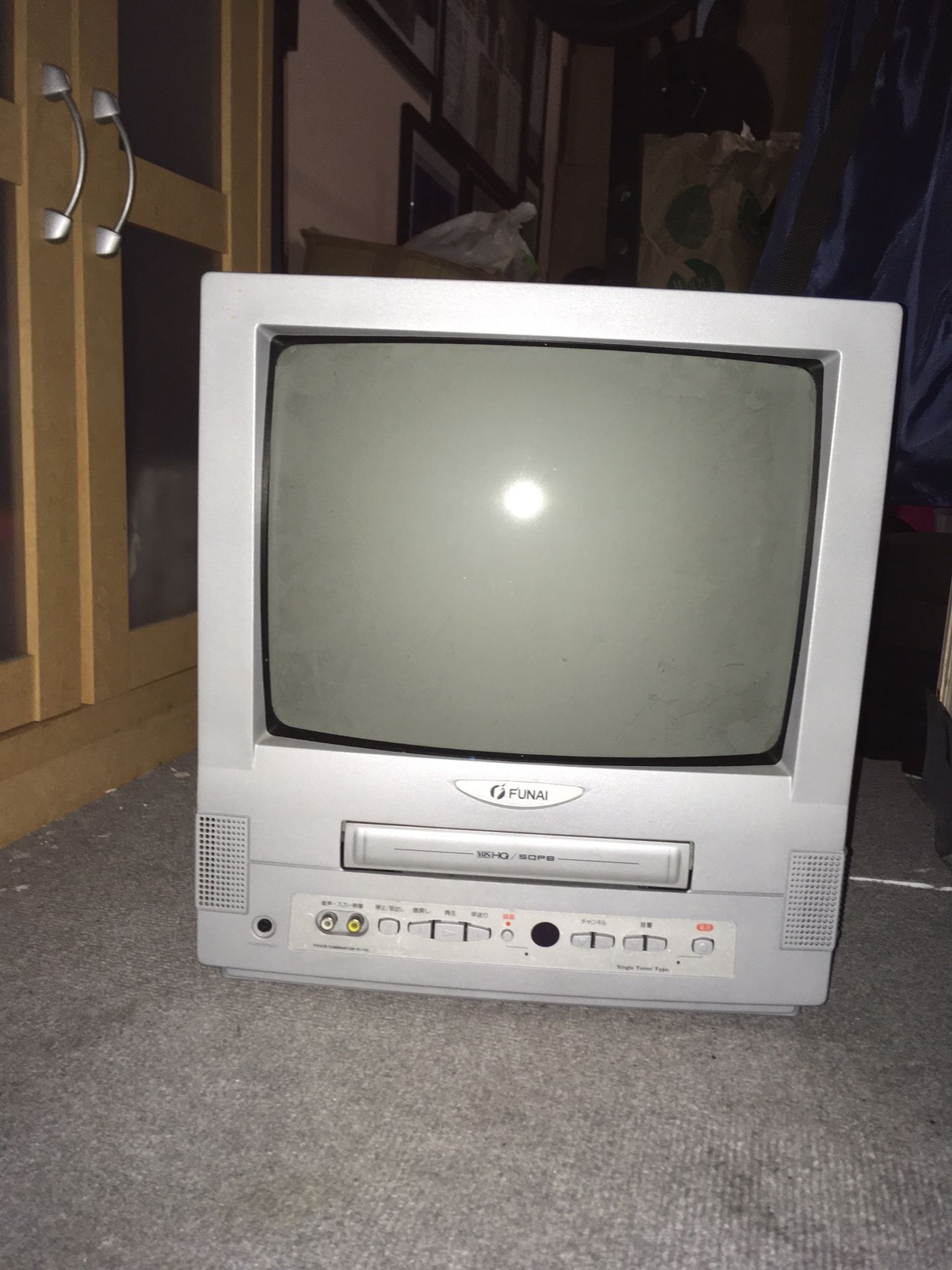 再生OK】14型 テレビデオ FUNAI VC-142 再生OK】14型 テレビデオ