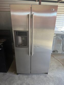LG Stainless Steel Refrigerator And Freezer