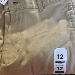 Size 12 Boys Pants Four Pair 