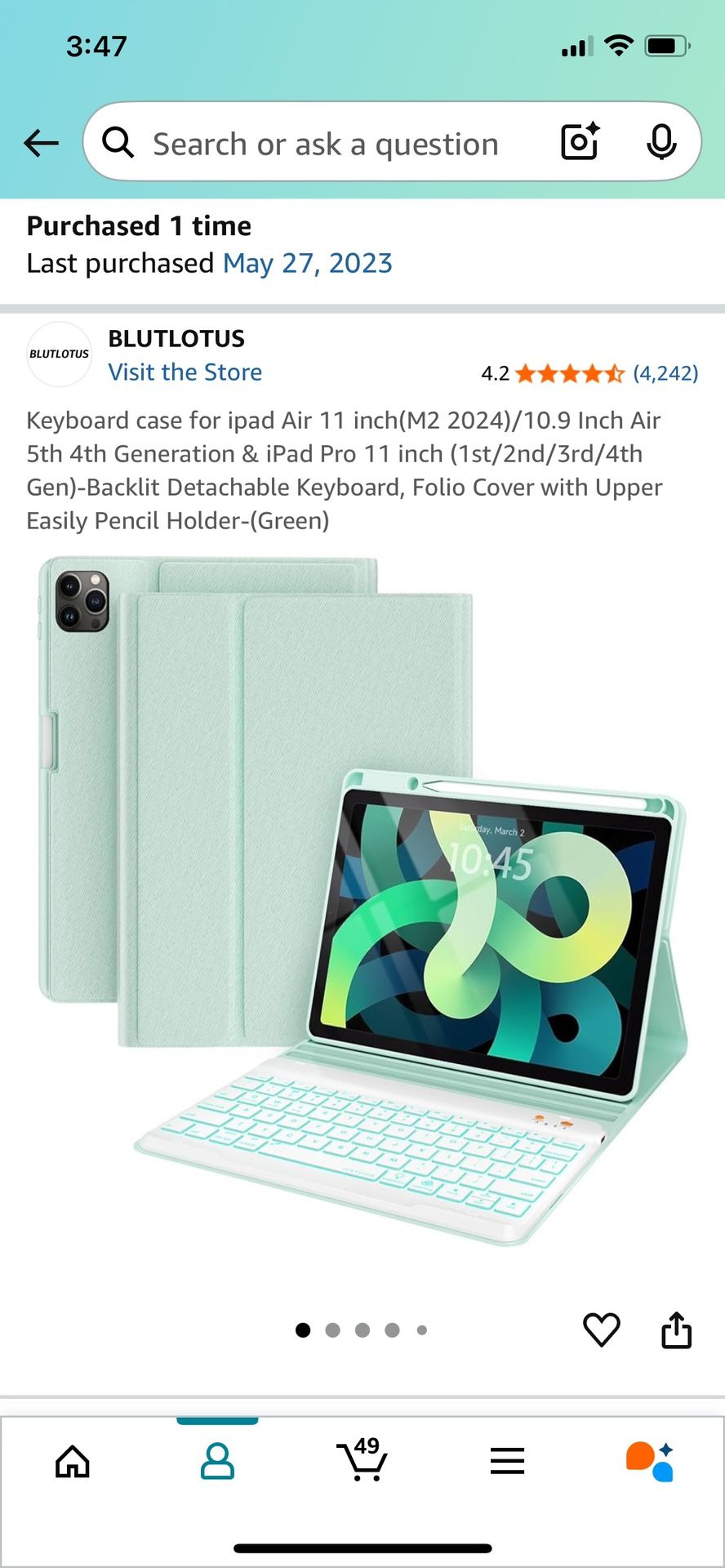 iPad Case With Keyboard