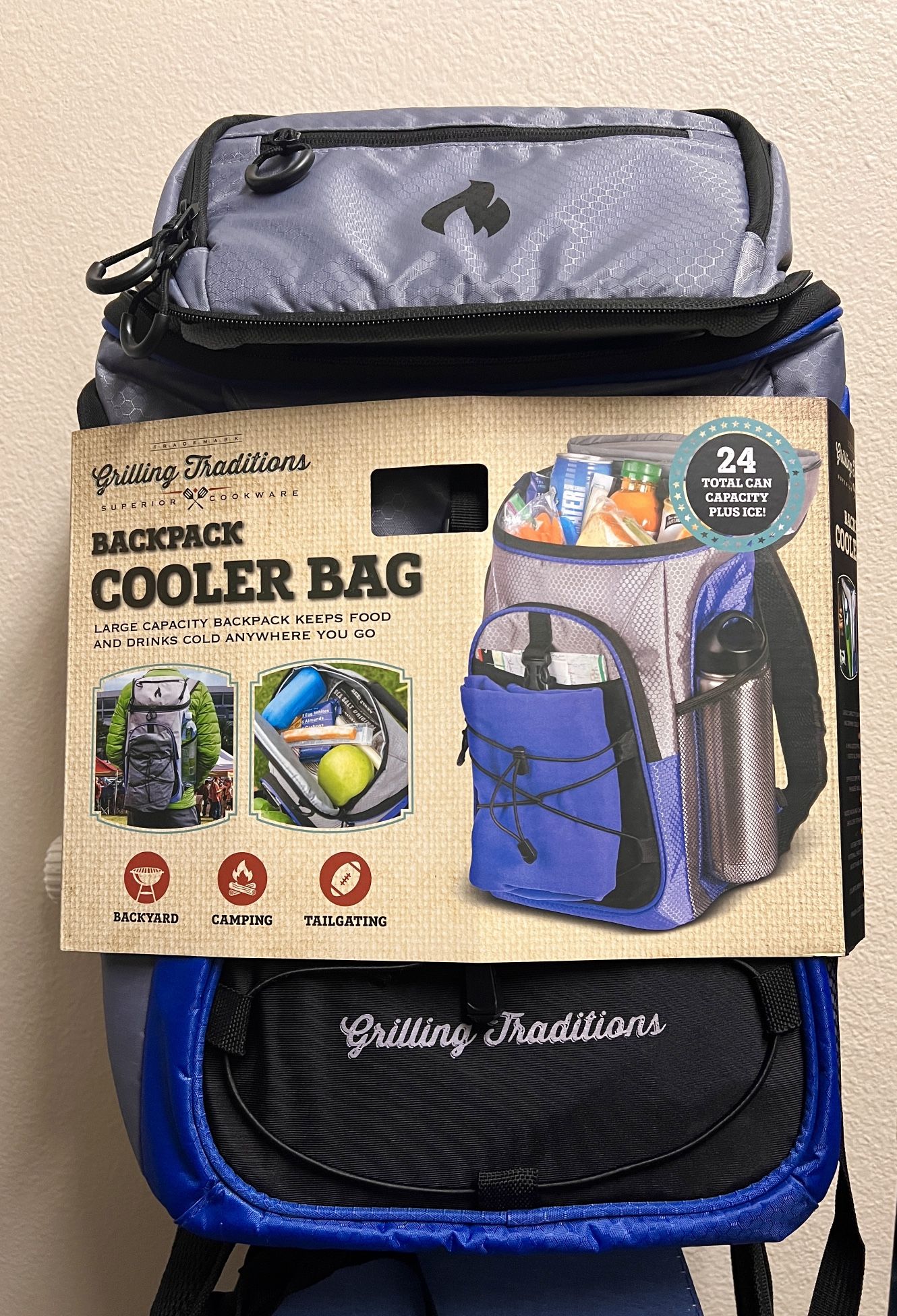 Grilling Traditions Backpack Cooler Bag