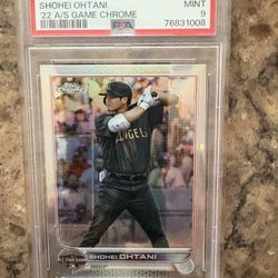 Shohei Ohtani PSA 9
