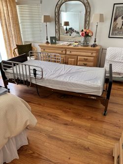 Semi Electric bed half Rails..