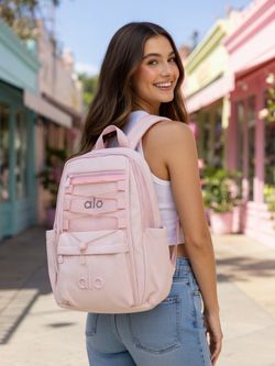 Alo Yoga Pink Backpack