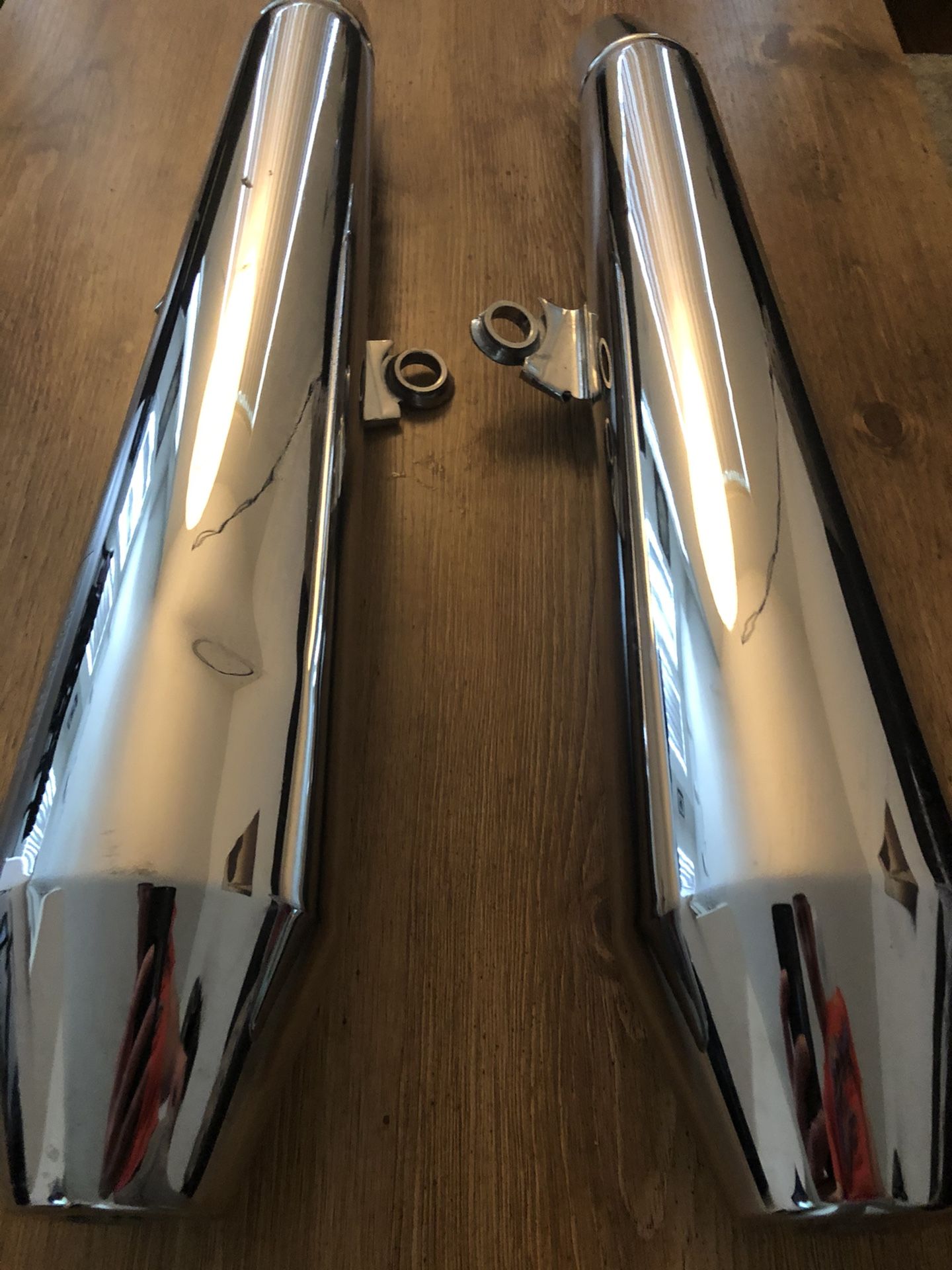 Triumph Thruxton motorcycle exhaust