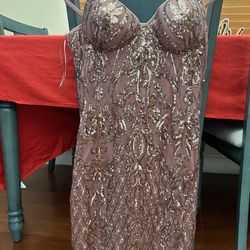 Sequin Dress Size L 