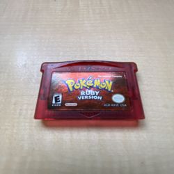 Pokemon Ruby Version Gameboy