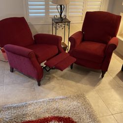 Cranberry.l, Recliners (2)