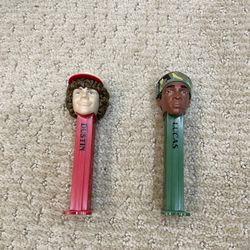 Dustin and Lucas Stranger Things PEZ dispensers