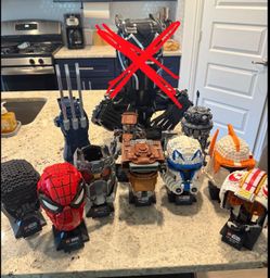 Lego Bulk LOT - Star Wars/Marvel - COMPLETE - NO BOX