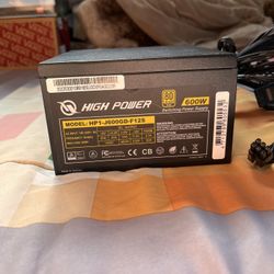 HIGH POWER 600W Power Supply