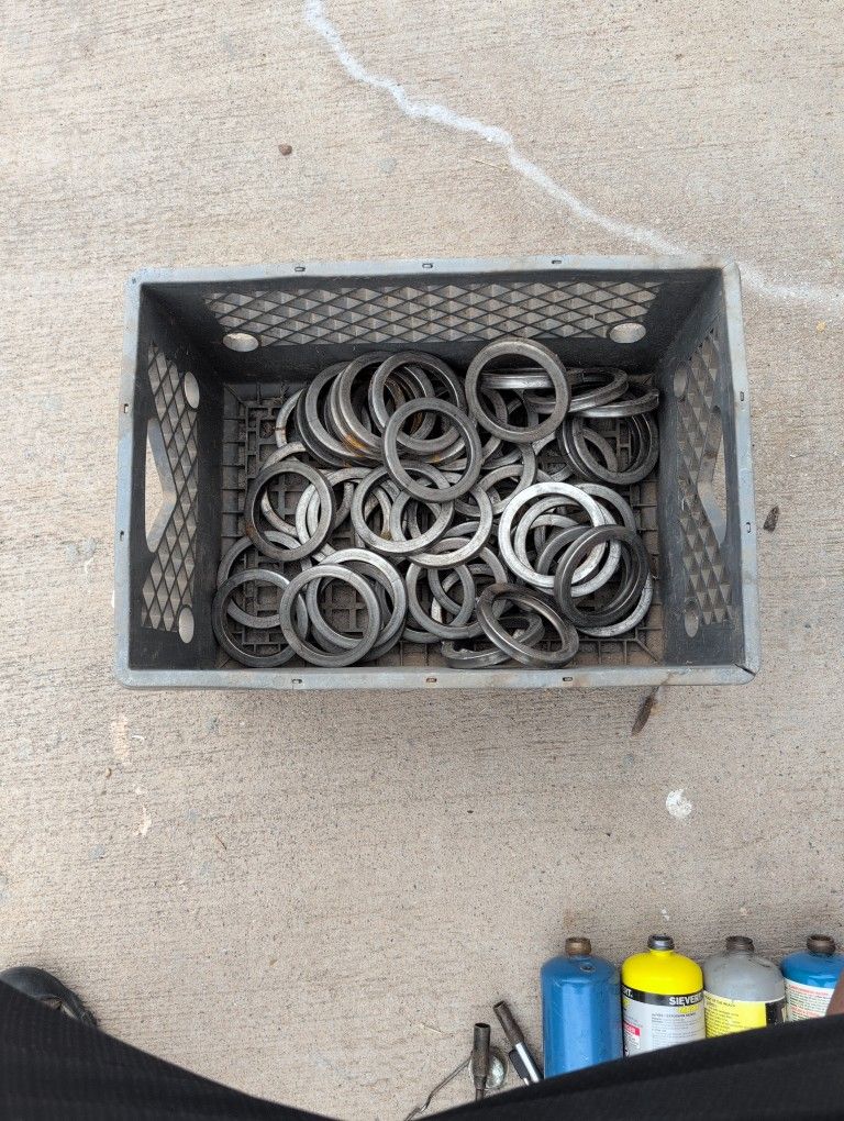 Metal Rings. Welding Art Supplies