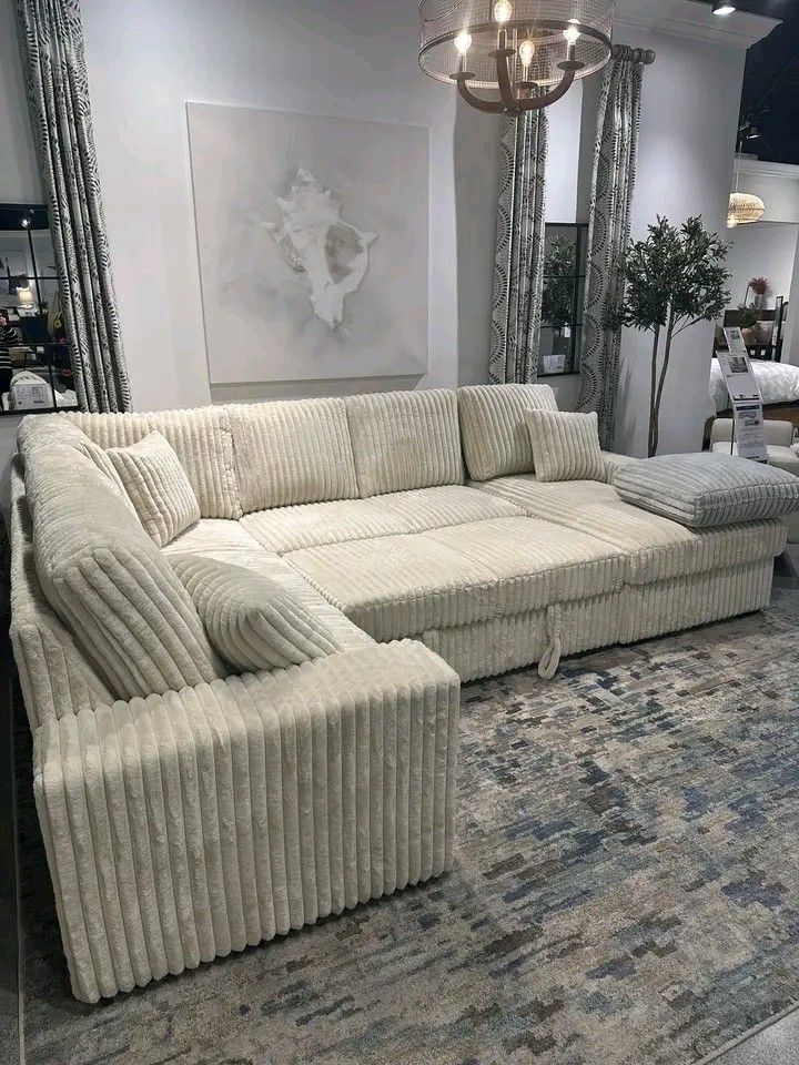 💥 Sofa Cama Seccional – Tela Suave Premium + Delivery Gratis A Domicilio 