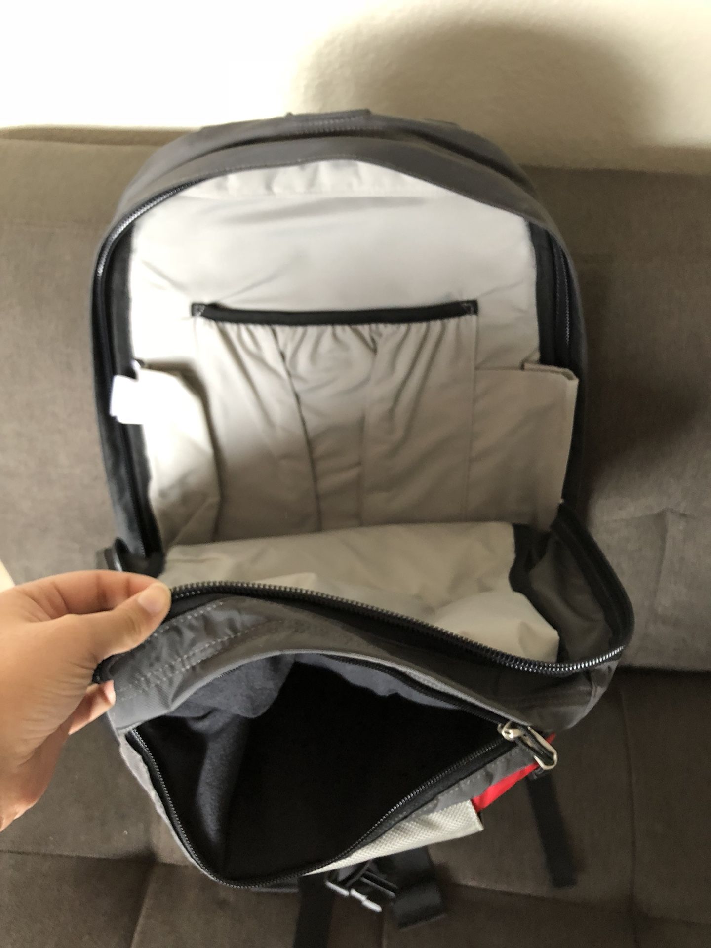 North face off sales chute backpack