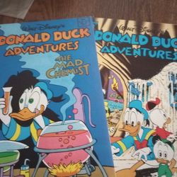 Two 1989 Walt Disney Comics 