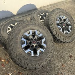 Toyota TRD Wheels w/ Yokohama M/T Tires 255/85R16