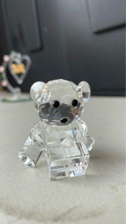 Faux glass bear