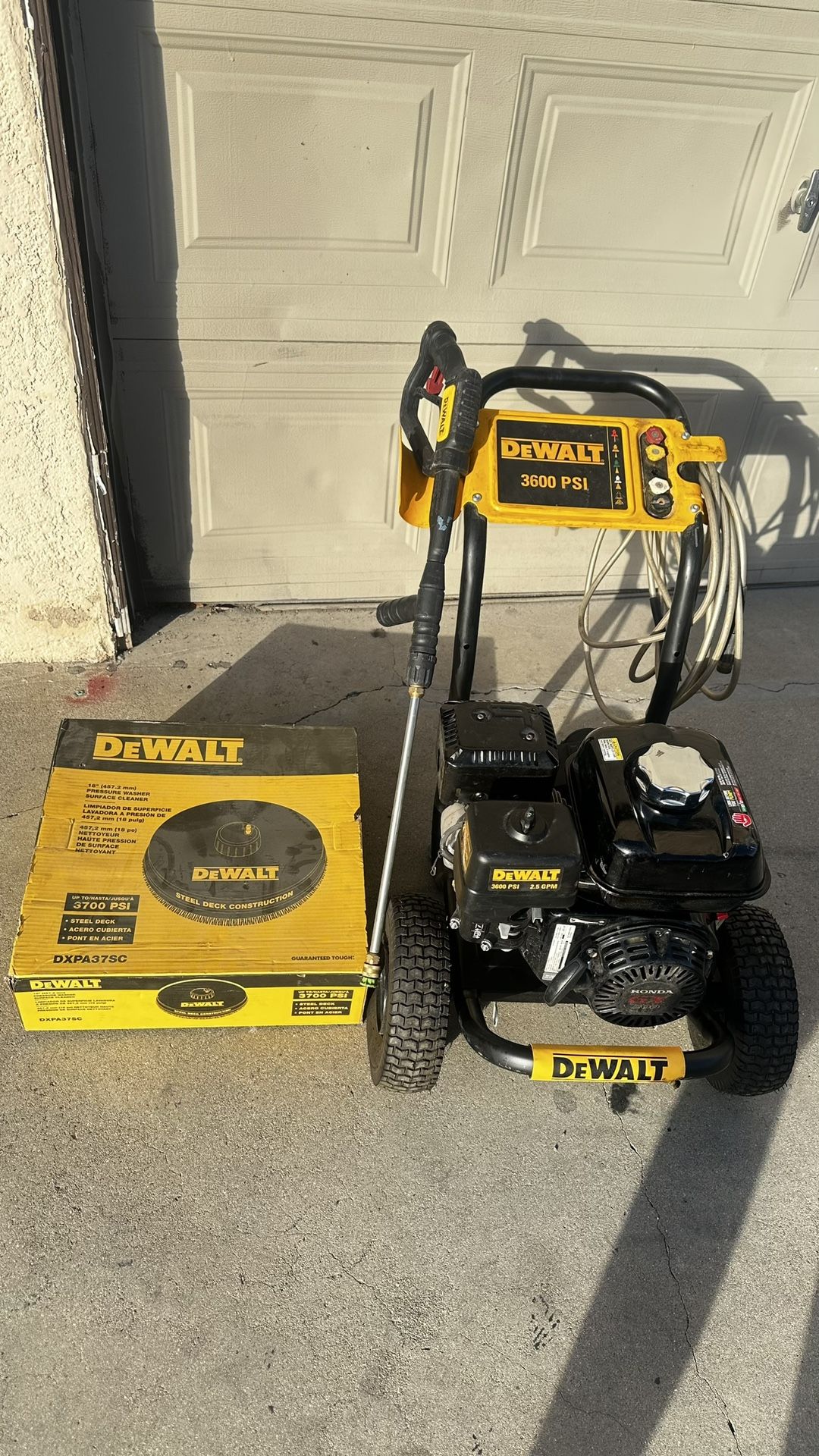 Pressure Washer Gas