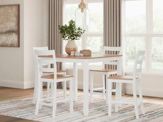Counter high kitchen table