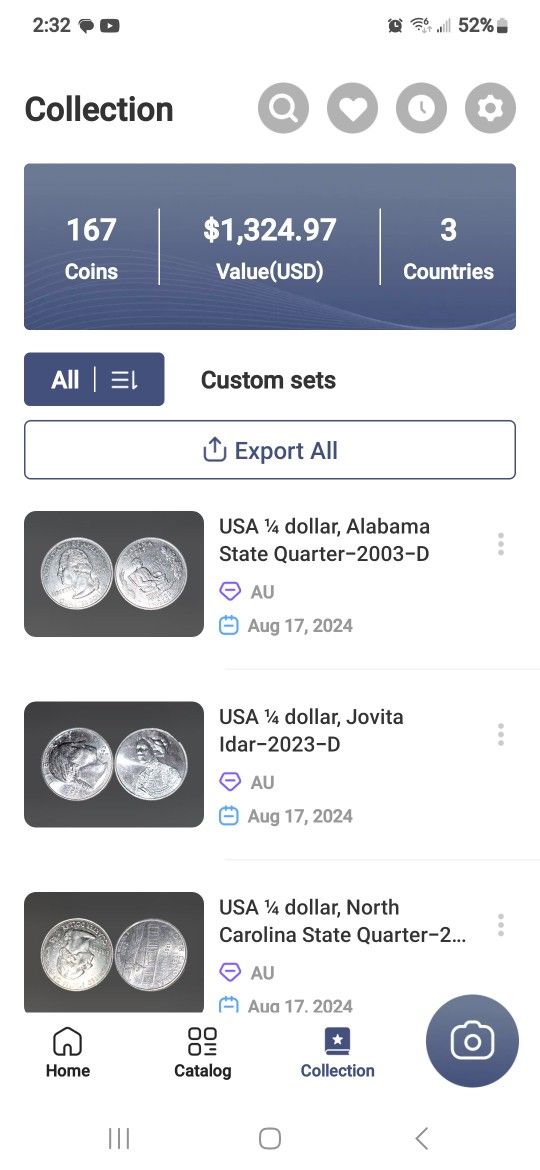 My Small Coin Collection