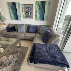 Leather Sofa 