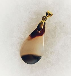 FEEL CALM &SAFE WITH SPIRITUAL AGATE HEALING STONE  PENDANT