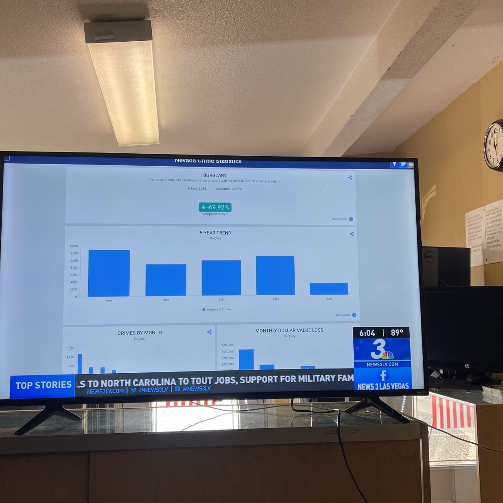 Hisense 55” UHD 4K Smart Tv