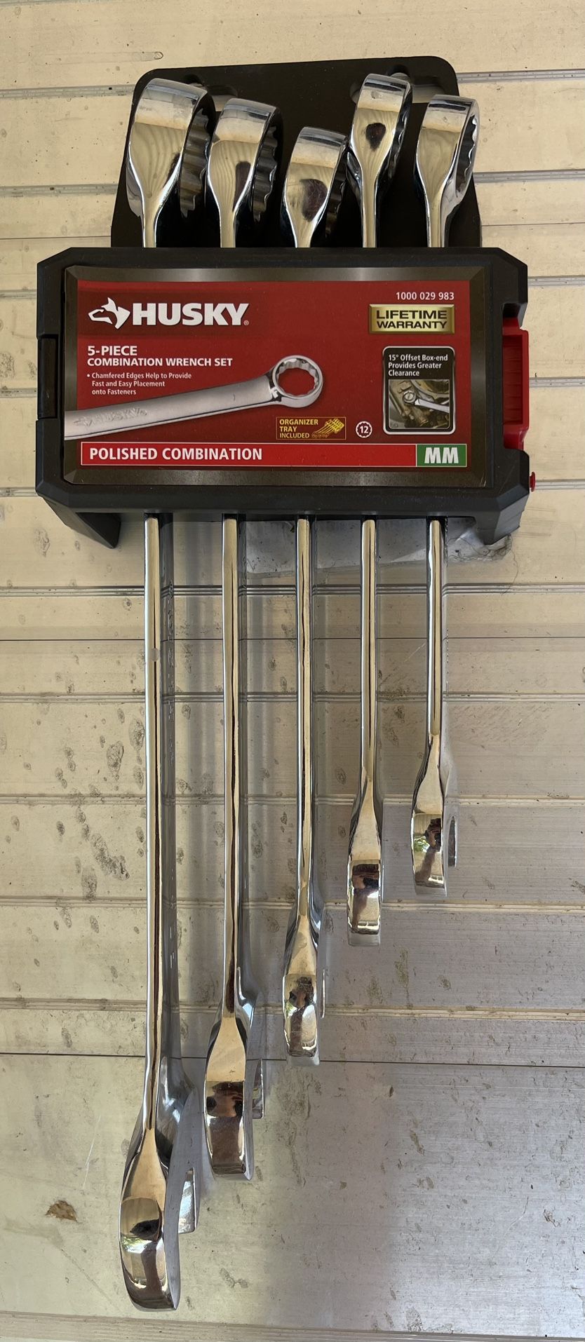 XL SAE Combination Wrench Set (5 Piece)