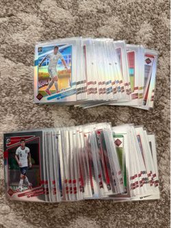 2021-22 Panini Donruss Soccer Road To Qatar Optic refractor / Base Lot
