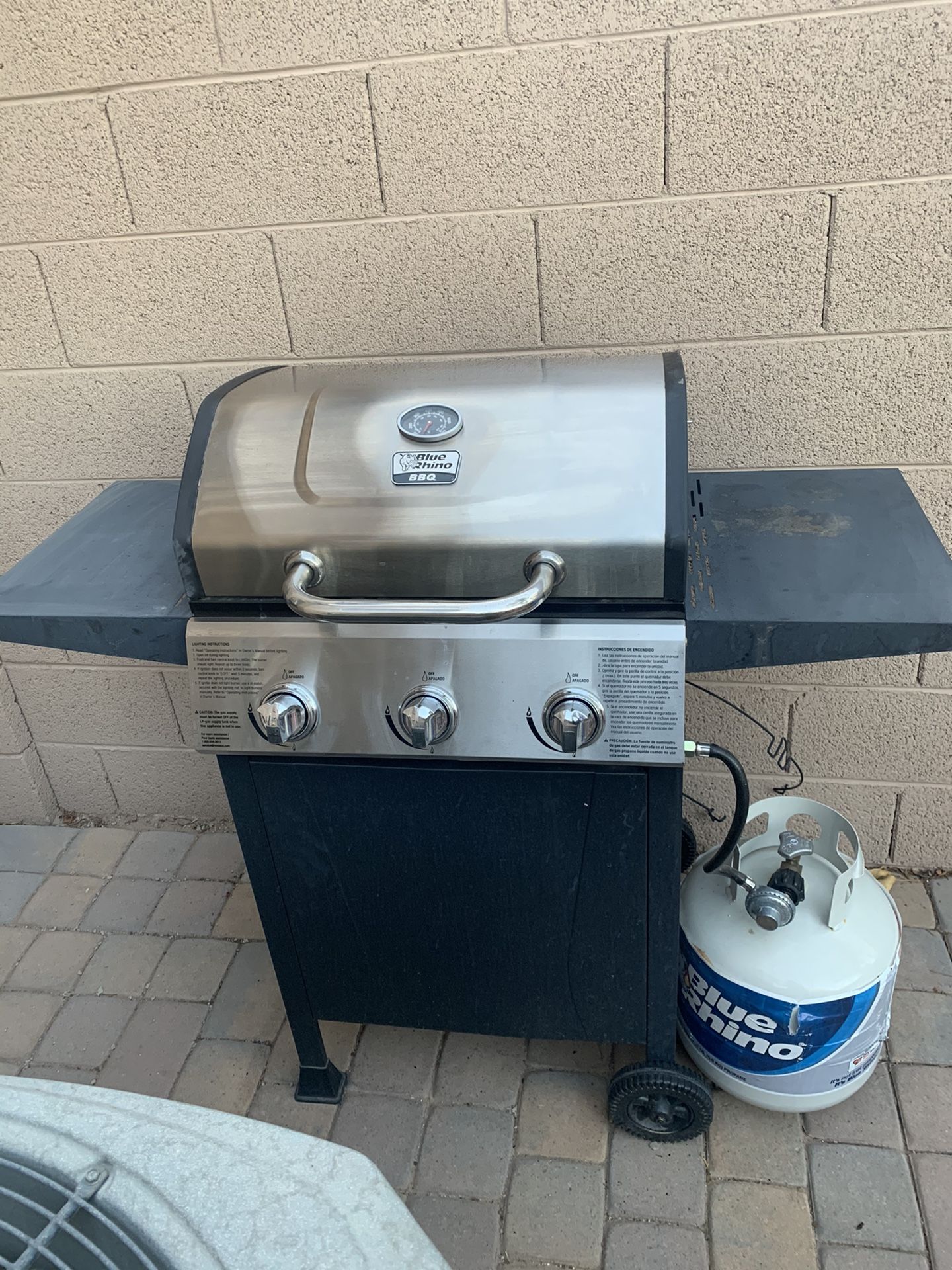 PENDING - Grill and Propane Tank