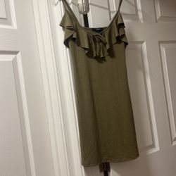 New - Size Small Olive Green Super Soft Dress 