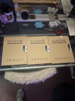 3 Glass Screen Protectors