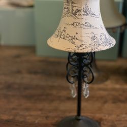 Candle Holder - Lamp Style - FREE - Used