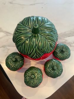 Strawberry cookie jars