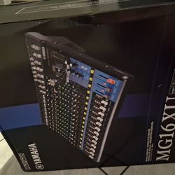Yamaha mg16xu mixer