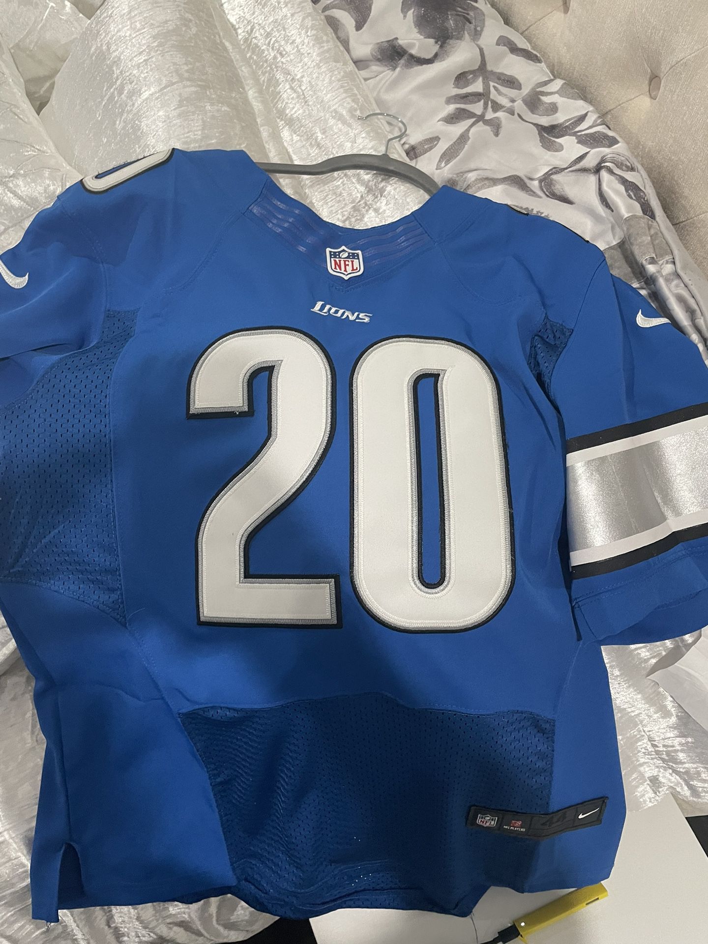 Barry Sanders Authentic Stitched Nfl Jersey 