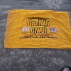 Two Steeler Towels