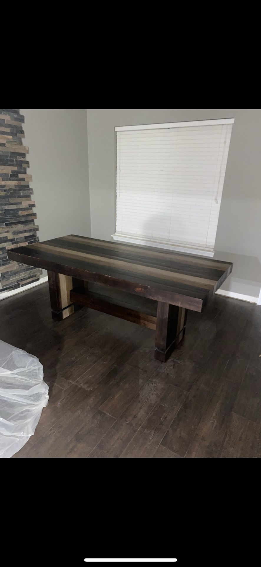 Multi-color Brown Dining Table