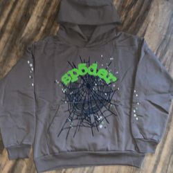 Spider Hoodie “slate grey”