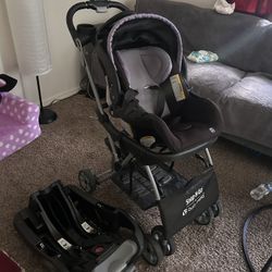 Car seat With Stroller And Base 